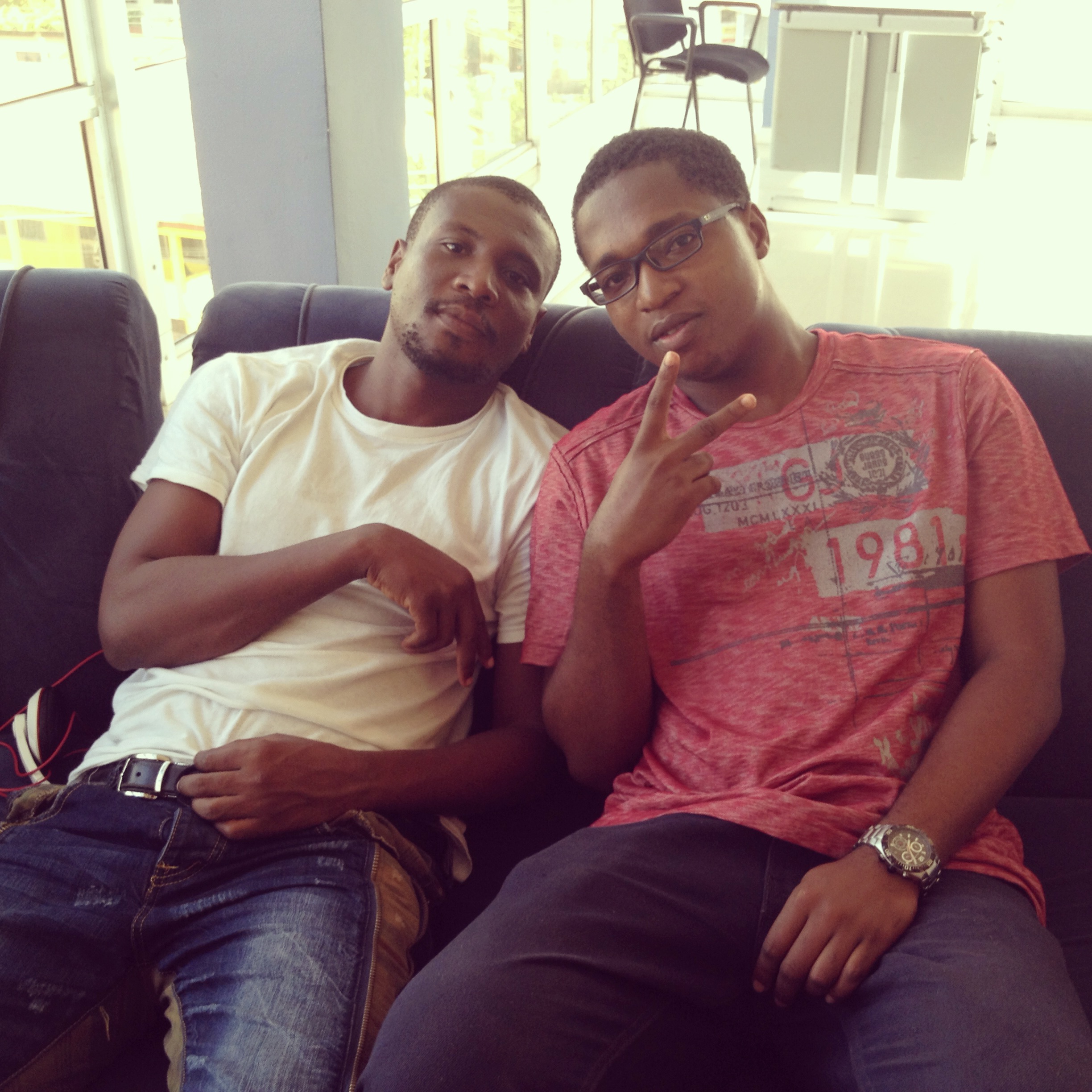 Ko-Jo Cue with Kwadee at OM Studios (Circa 2013)